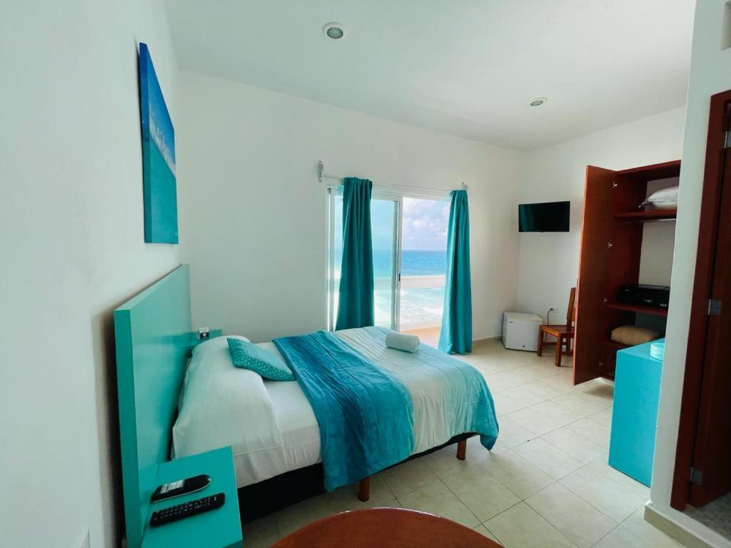 Habitacion Amanecer Turquesa #5 Isla Mujeres Bagian luar foto